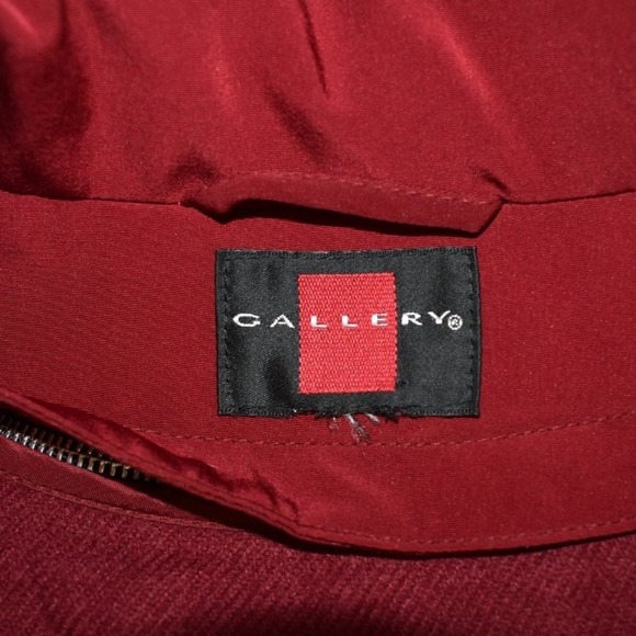 Gallery Merlot Removable Lining/Hood Utility Trench Coat - Picture 6 of 10